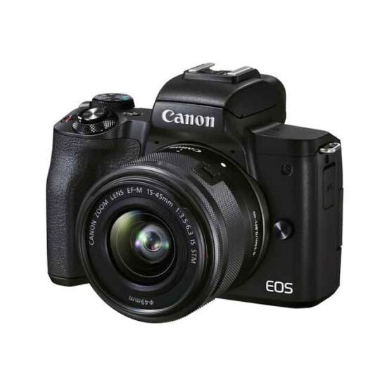 دوربین بدون آینه کانن Canon EOS M50 Mark II 15-45mm f/3.5-6.3 IS STM سفید - Image 2
