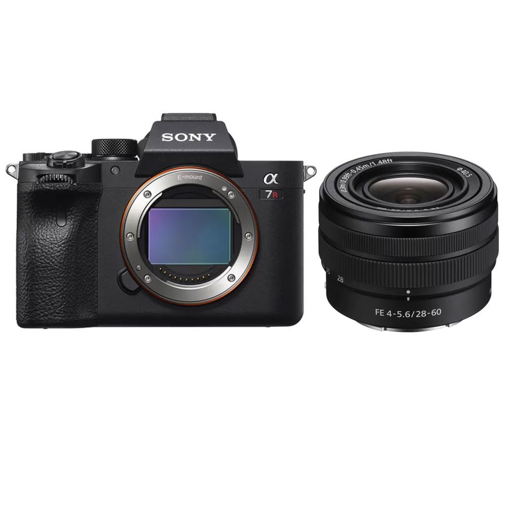 Sony-a7R-IV-body-FE-28-60mm-f4-5.6 دوربین بدون آینه سونی A7R IV + لنز 28-60mm f/4-5.6 - Image 1