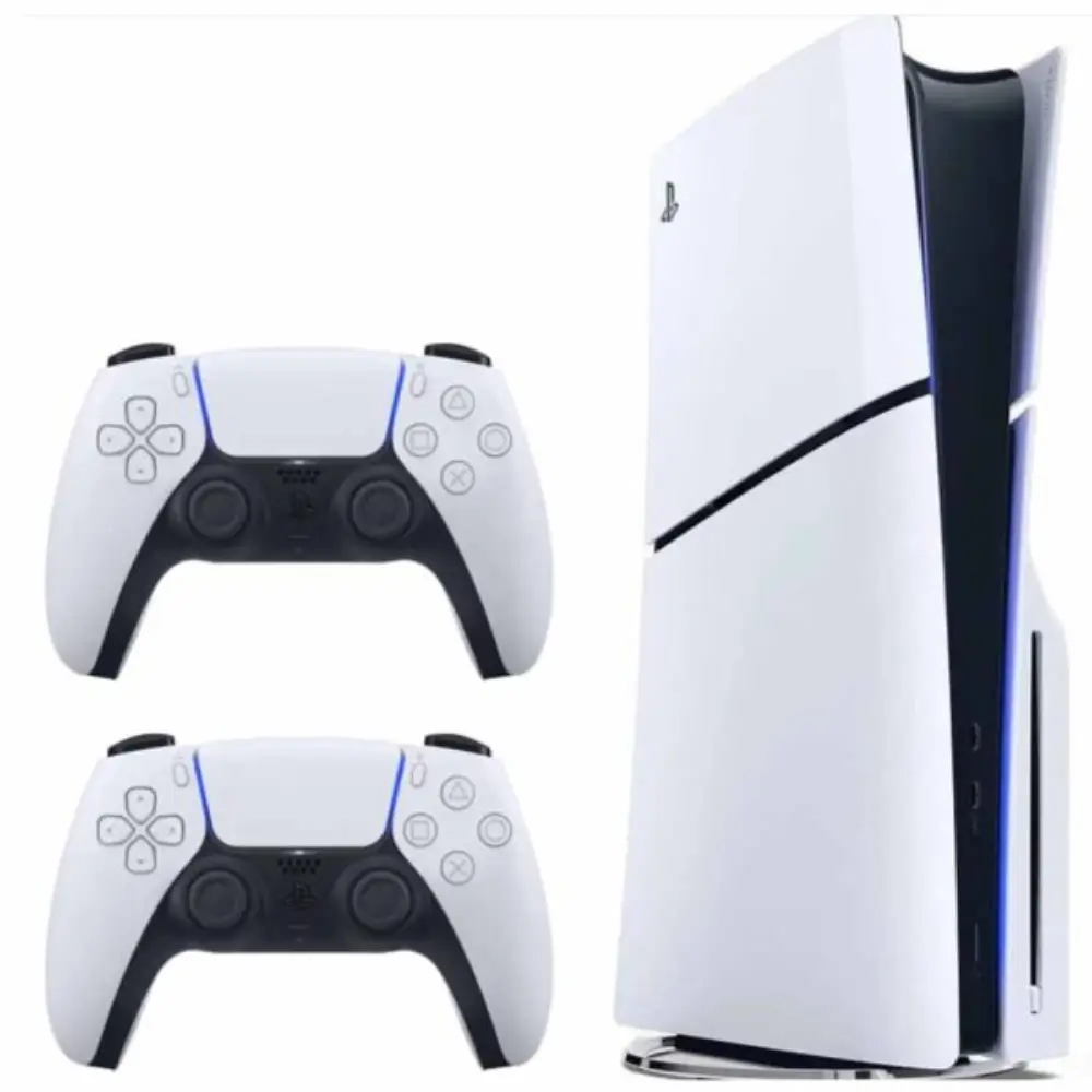 ps5 slim پلی استیشن 5 اسلیم دیسک خور | PS5 Slim Disc Drive با یک دسته اضافه - Image 1