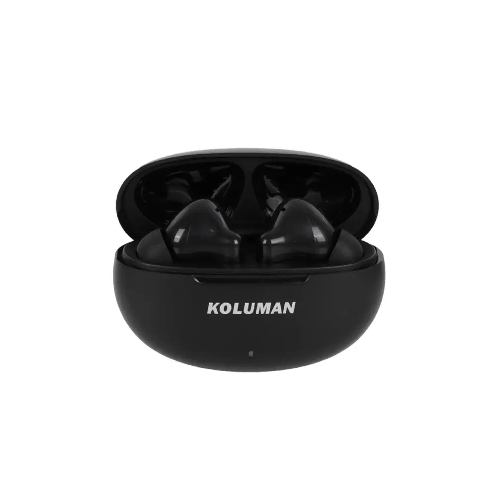 Headphone WirelessKoluman K-TW27 (1) هندزفری بیسیم کولومن مدل K-TW27 مشکی - Image 1