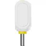 میکروفون یقه ای هالی لند سفید Hollyland LARK M2 for iPhone (2.4 GHz, Ivory White) - Image 3
