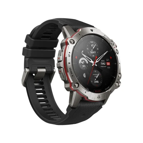 ساعت هوشمند شیائومی مدل Amazfit multi sport Falcon رنگ تیتانیوم - Image 4