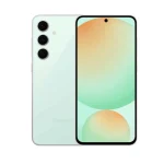 نمای جلو و پشت گوشی سامسونگ Galaxy S24 FE سبز