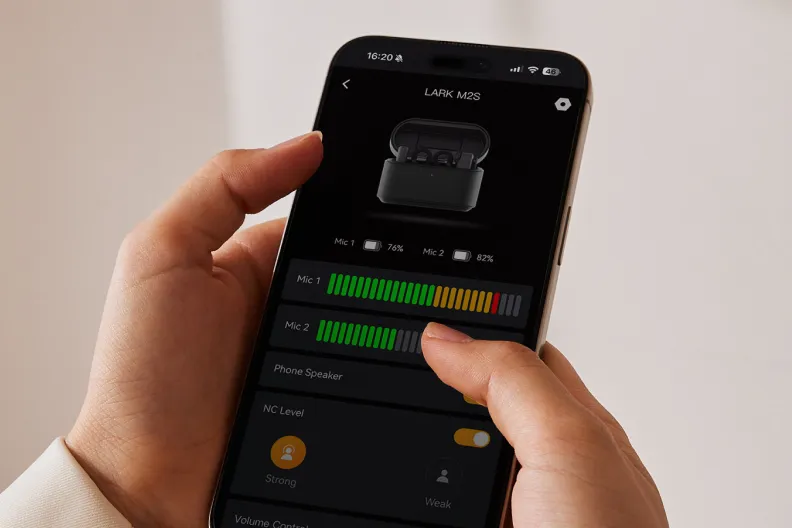 اتصال سیستم LARK M2S به اپلیکیشن LarkSound