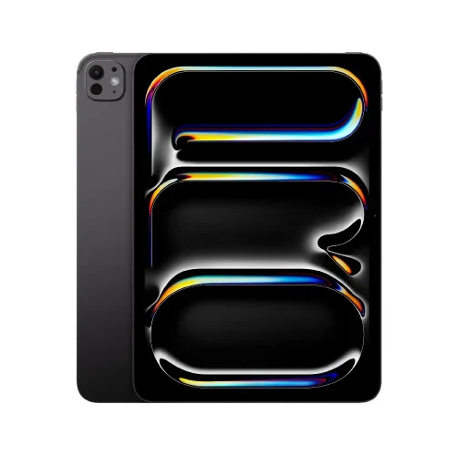 iPad Pro 13 M4 از زاویه کناری با نمایشگر OLED