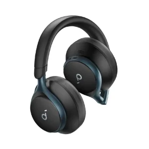 هدفون انکر Space One مشکی از زاویه کناری