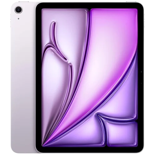 نمای جلویی و پشتیApple iPad Air 11 (2024) رنگ بنفش (Purple)