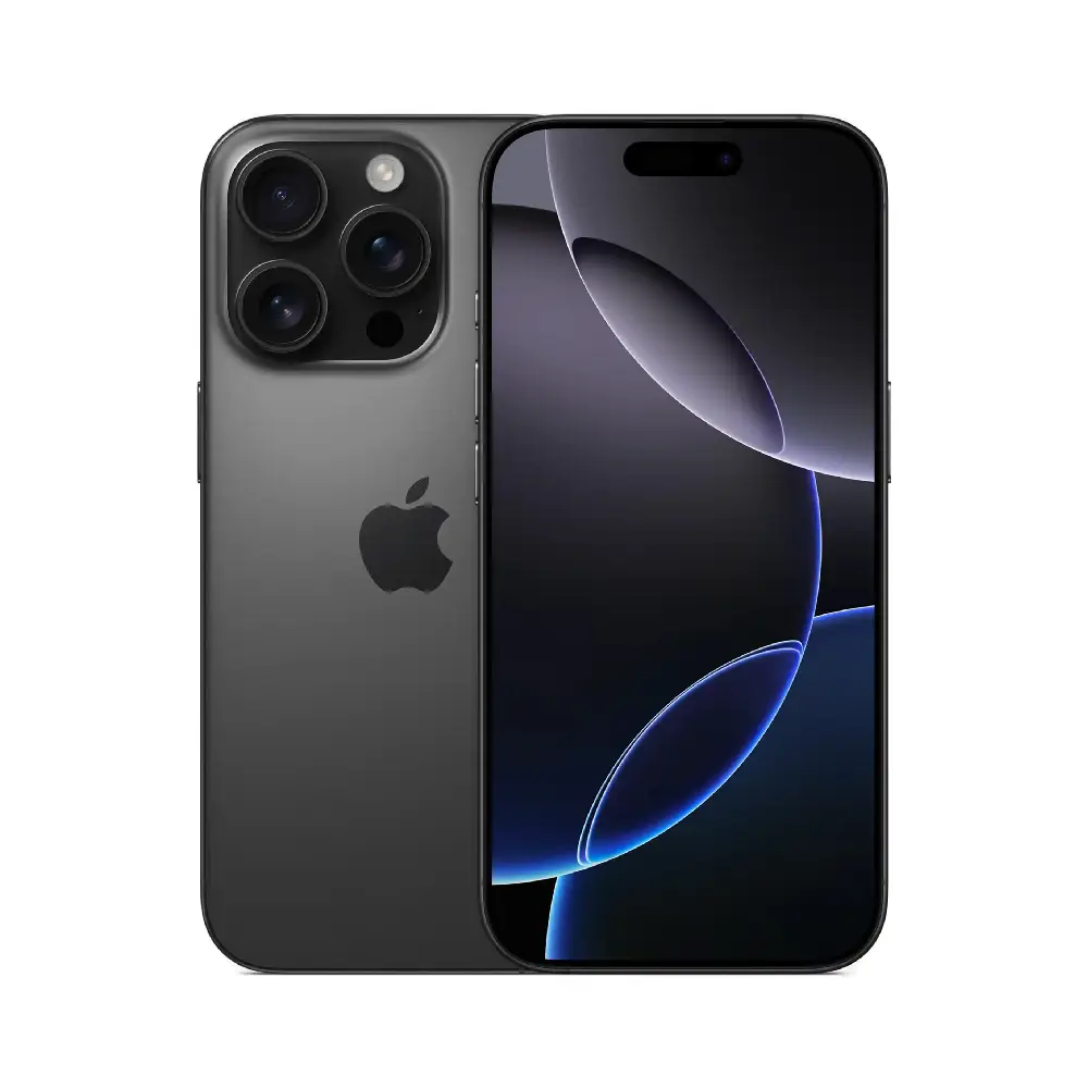 iPhone 16 Pro Dual SIM 256GB Black Titanium ZAA iPhone 16 Pro مشکی تیتانیومی حافظه 256 گیگ رم 8 ناتاکتیو