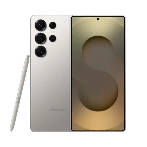 گوشی سامسونگ گلکسی S25 Ultra خاکستری تیتانیومی با قلم S Pen