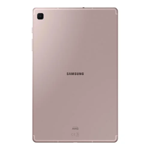 نمای پشت تبلت سامسونگ Galaxy Tab S6 Lite 2024 رنگ صورتی (رز گلد)