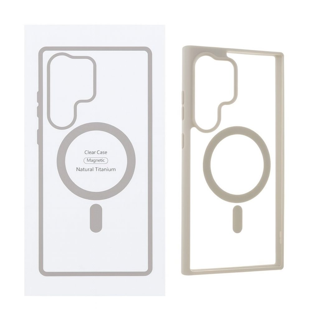 Galaxy S24 Ultra Clear Case MagSafe کاور اورجینال شفاف Magsafe مدل Galaxy S24 Ultra - Image 1