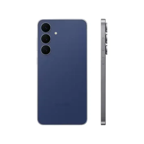 نمای جانبی گوشی سامسونگ Galaxy S25 FE آبی